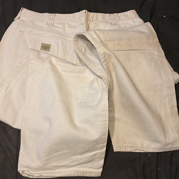 Lee carpenter jeans. 38x32 cream color - Picture 6 of 8